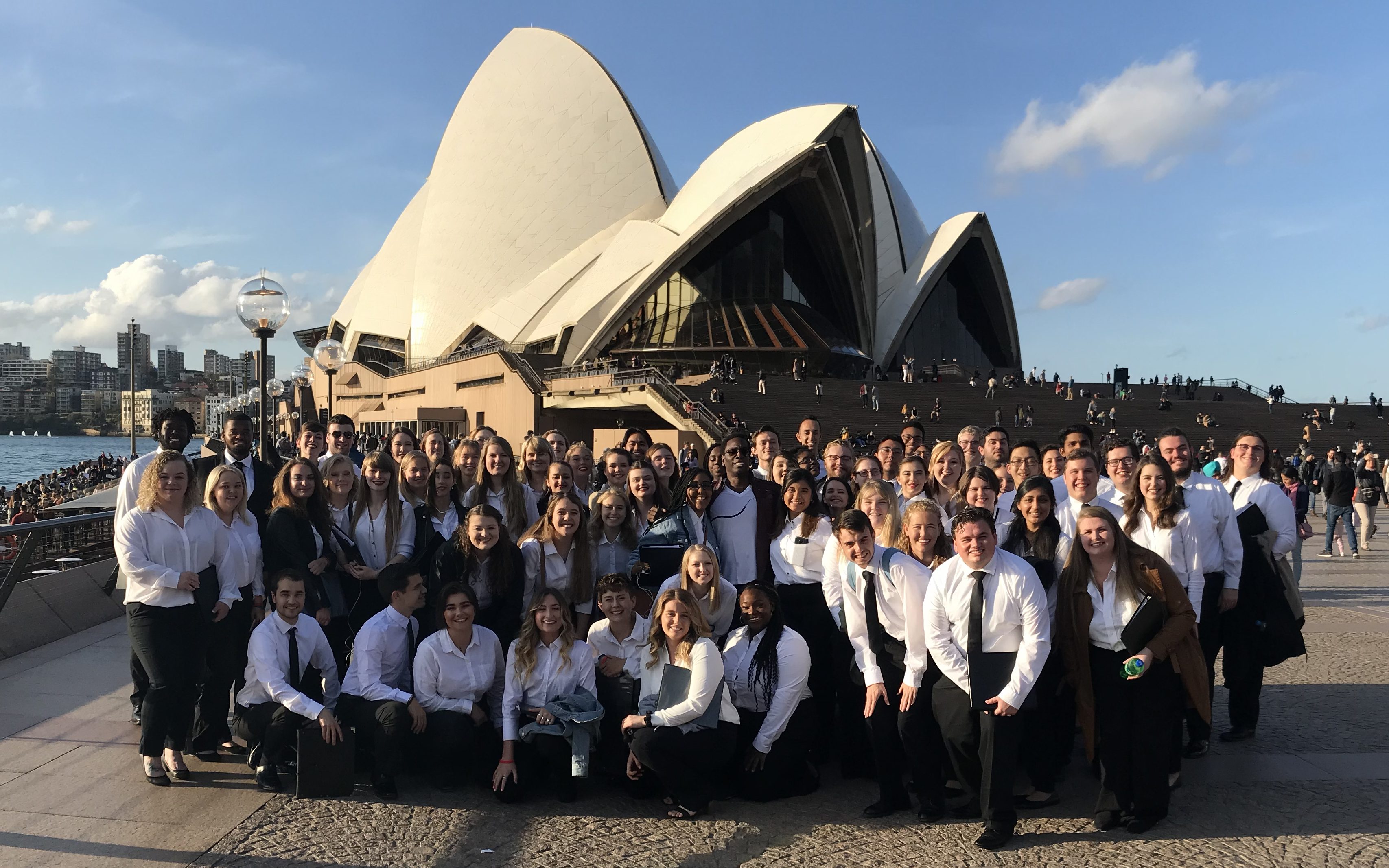 Choir Sydney Opera House Promenade